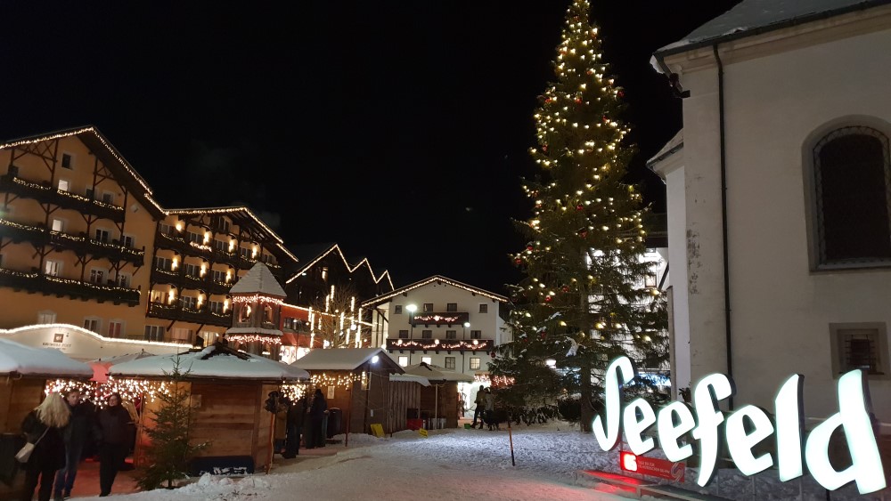 Kerstmarkt Seefeld in Tirol.